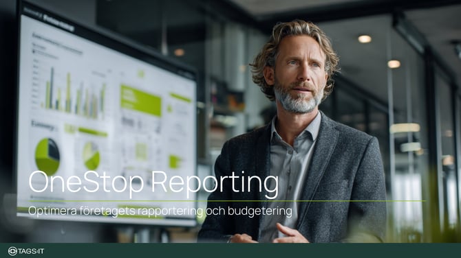 OneStop Reporting Optimera företagets rapportering och budgetering