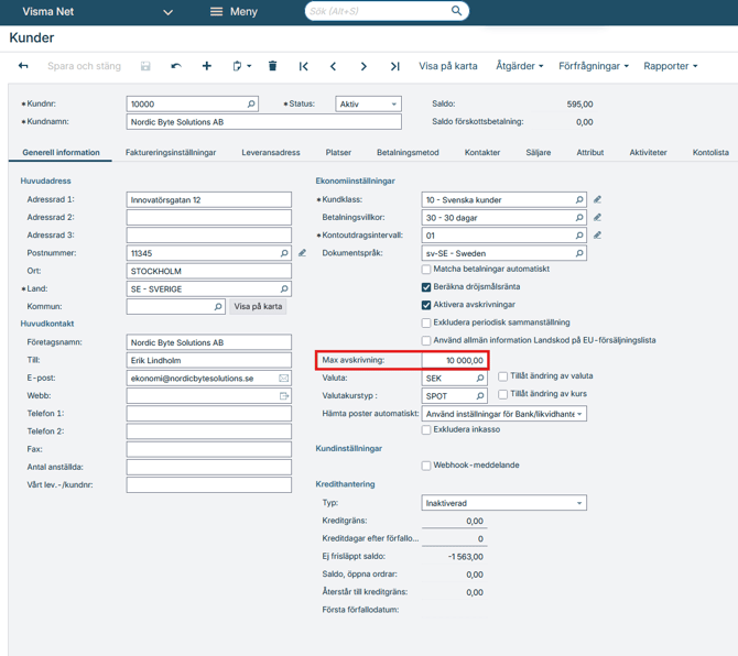 Bild som visar en kund